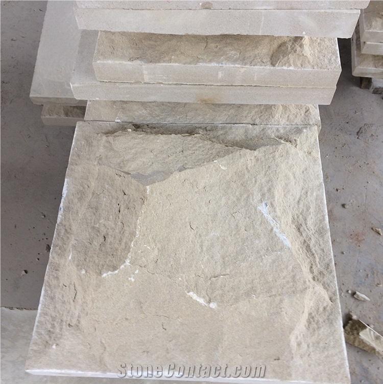 Natural Surface China Beige Sandstone Walling Tile