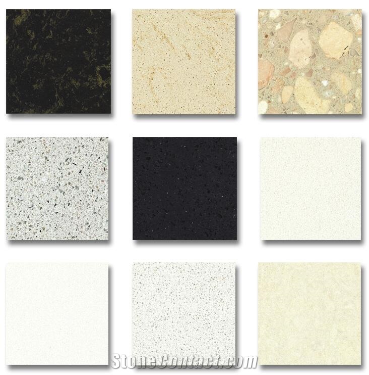 New Beige Engineer Stone/Artificial Stone Tiles for Flooring