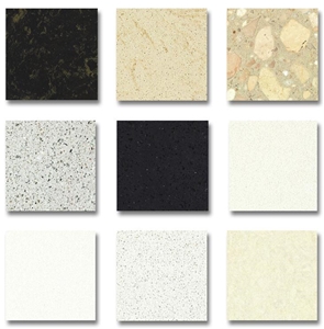 New Beige Engineer Stone/Artificial Stone Tiles for Flooring