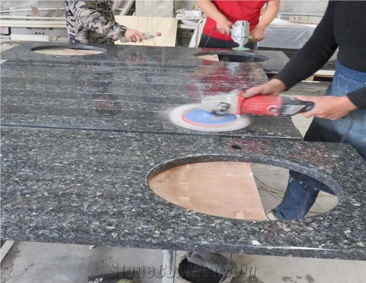 Norway Silver Pearl Granite Polished Countertops