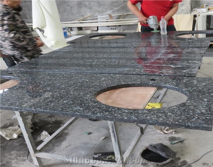 Norway Silver Pearl Granite Polished Countertops