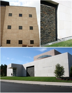 Outdoor Wall Cladding Beige Limestone