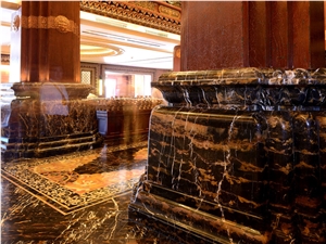 Pakistan Goldano Michaelangelo Marble Floor Tiles