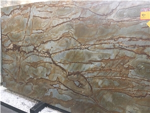 Polished Blue Wood Granite Luxury Stone Slabs