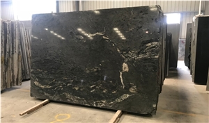 Polished Chinese Titanium Granite Slabs