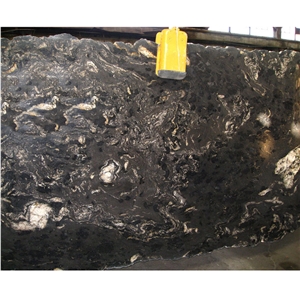 Polished Chinese Titanium Granite Slabs
