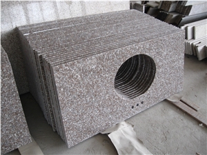 Polished G664 Bainbrook Brown Granite Vanity Top