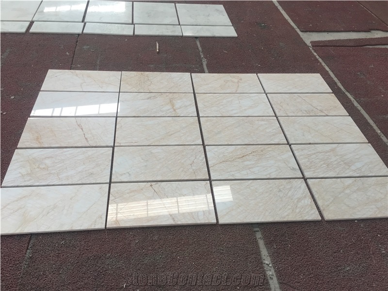 Polished Greek Arachnia Gold Marble Walling Tiles