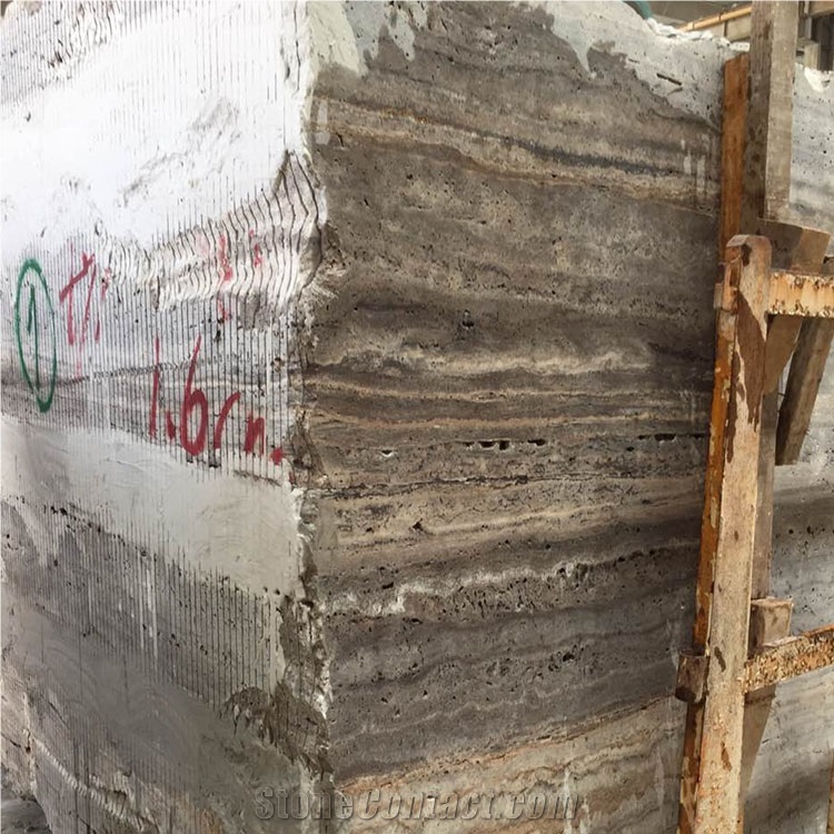 Polished Iran Tajrish Travertine Slabs for Floor