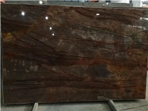 Polished Jinshan Red Luxury Stone Slab