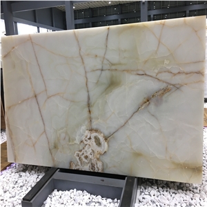 Polished Turkey Usak White Onyx Stone Slabs