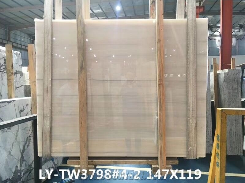 Polished Turkey White Tiger Onyx Slabs for Walls