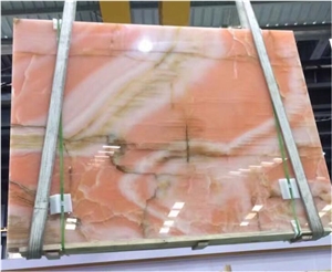 Polished Wholesale Orange Onyx Stone Slabs