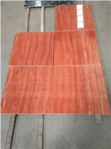Rojo Alhambra Red Travertine Stone Flooring Tiles Rojo Alhambra Red Travertine Stone Flooring Tiles