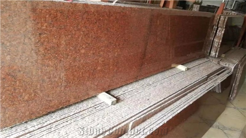 Royal Imperial Red Granite Polished Slabs & Tiles