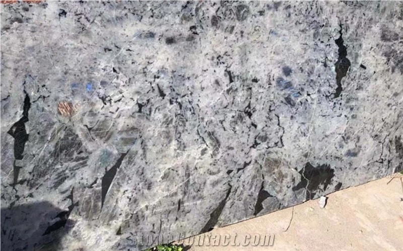Tsoa Pearl Labradorite Green Granite Slabs Tiles