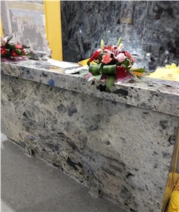 Tsoa Pearl Labradorite Green Granite Slabs Tiles