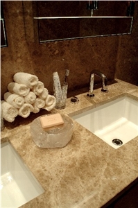 Turkey Bartin Emperador Brown Marble Countertop