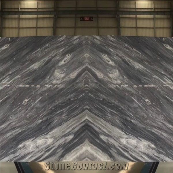 Turkey Picasso Grey Marble Polished Interior Decor