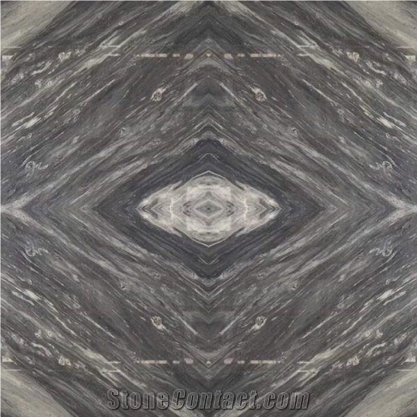 Turkey Picasso Grey Marble Polished Interior Decor