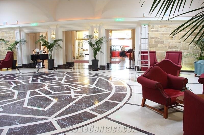 Turkey Rosso Levanto Marble Polished Wall Floor