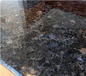 Ukraine Luxury Volga Blue Granite Polished Slabs