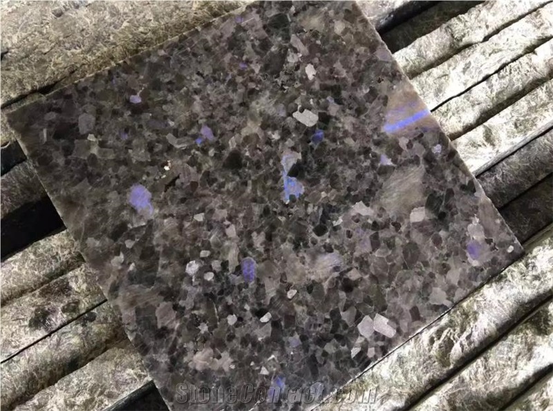 Ukraine Volga Blue Granite Polished Slabs & Tiles