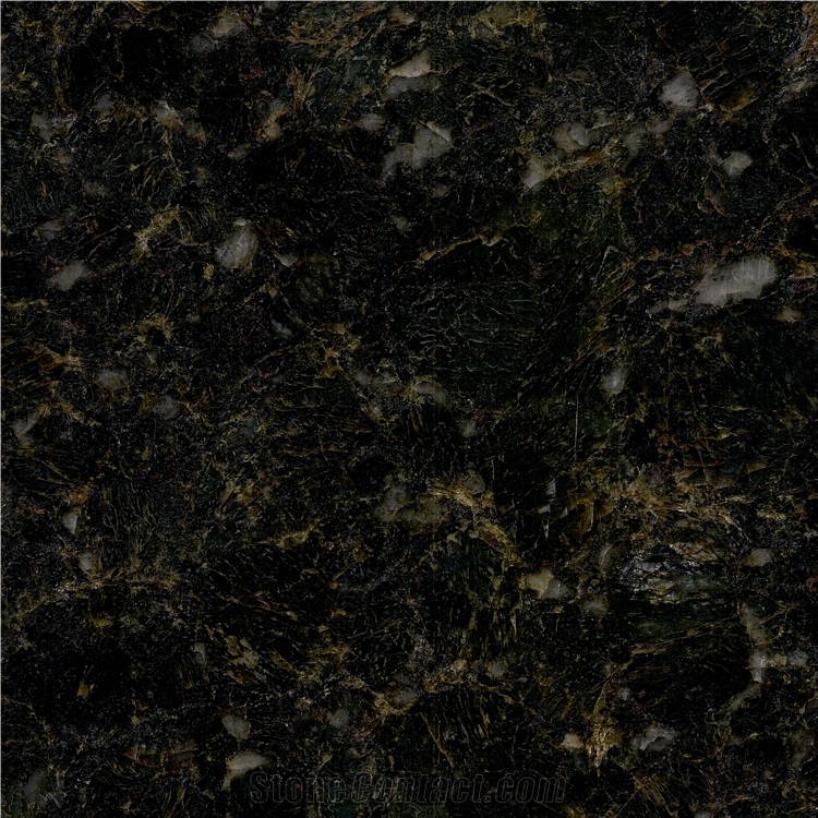 Verde Butterfly Granite Double Sink Vanity Top