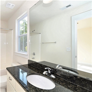 Verde Butterfly Granite Double Sink Vanity Top