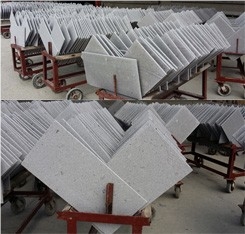 White Color Limestone Walling Tiles