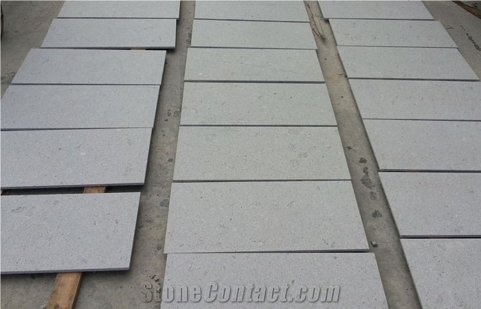 White Color Limestone Walling Tiles