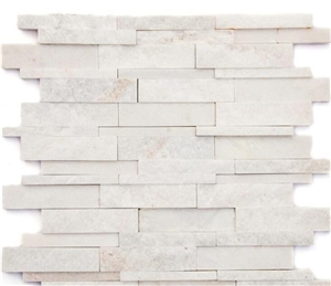 White Slate Cultured Stone Building Wall Cladding