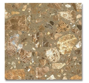 Yellow Artificial New Design Engineer Stone for Floor