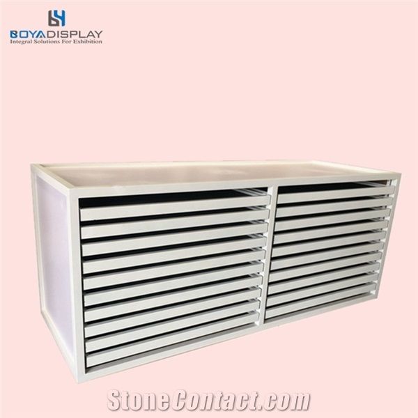 Drawer Style Marble Display Stand