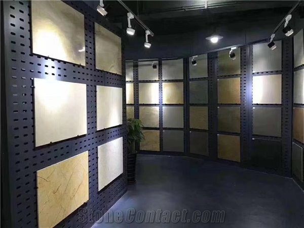 Perforated Plate Stone Material Tiles Display Rack