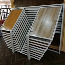 Quartz Stone Tiles Meatal Display Cabinet