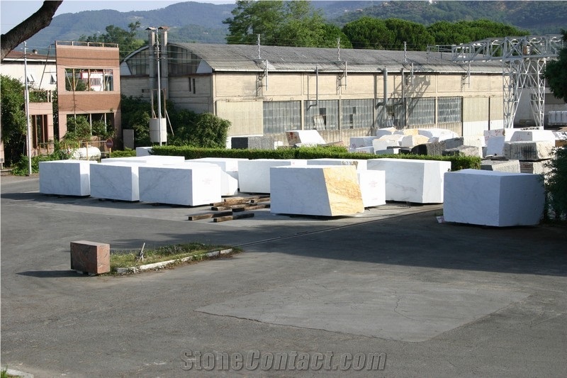 Carrara White Marble Blocks