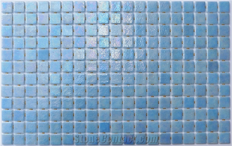Ezarri Safe Steps Anti-Slip Iris Azur Glass Mosaic