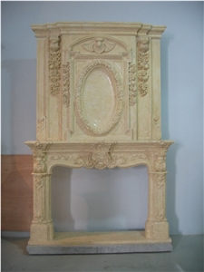 Double Sided Fireplace