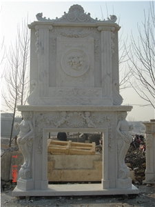 Double Sided Fireplace