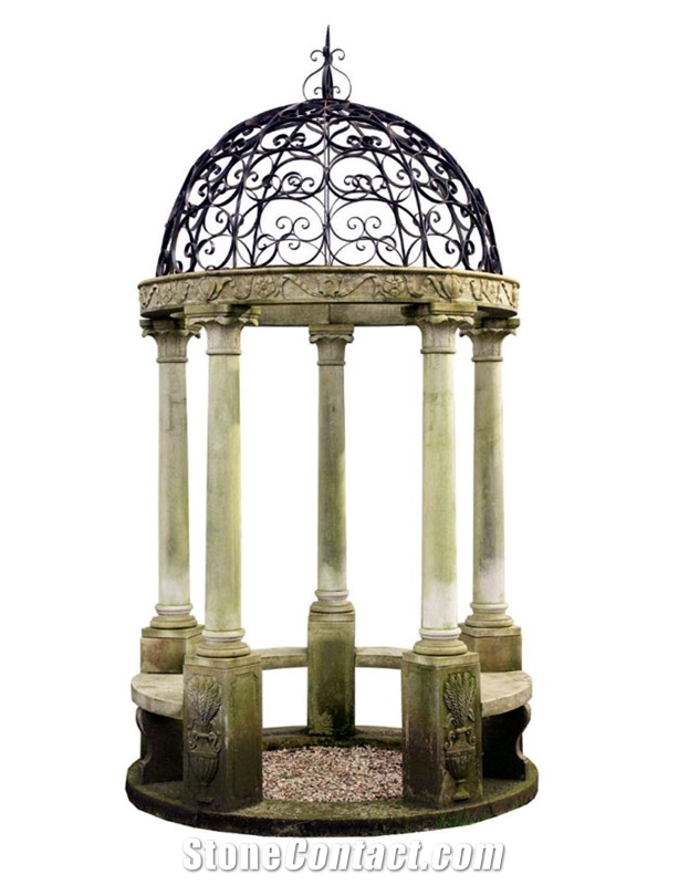 Outtdoor Suclptures Marble Gazebos