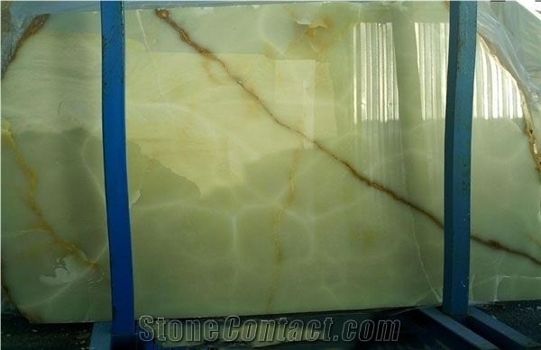 Onyx Medium Green Slabs & Tiles
