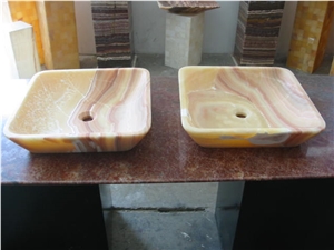 Tropical Onyx Wash Basins