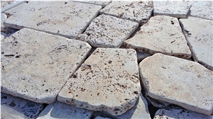 Ivory Travertine Flagstone
