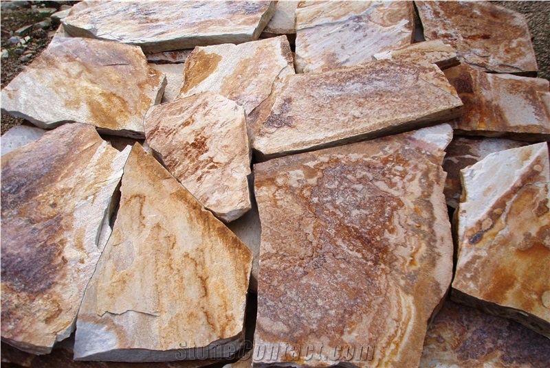 Violet Quartzite Flagstone