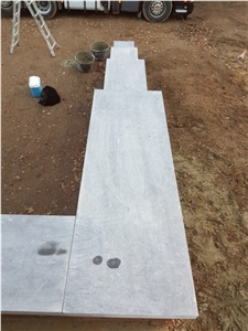 Belgian Blue Stone Wall Parapets