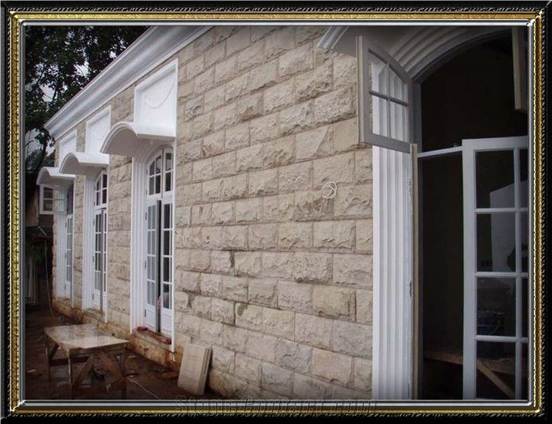 Yellow Palimanan Sandstone Rta Split Wall Tiles
