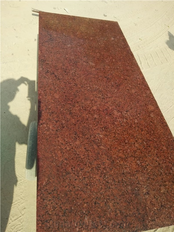 Gem Red Granite Slabs & Tiles, India Red Granite