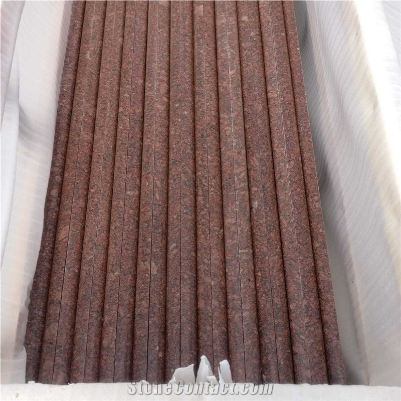 Gem Red Granite Slabs & Tiles, India Red Granite