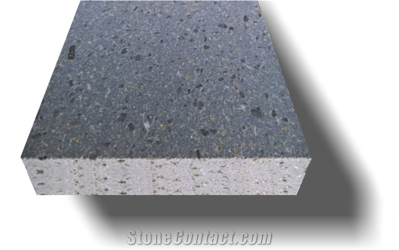 Smooth Matte Lava Di Etna Stone, 3 cm Thick